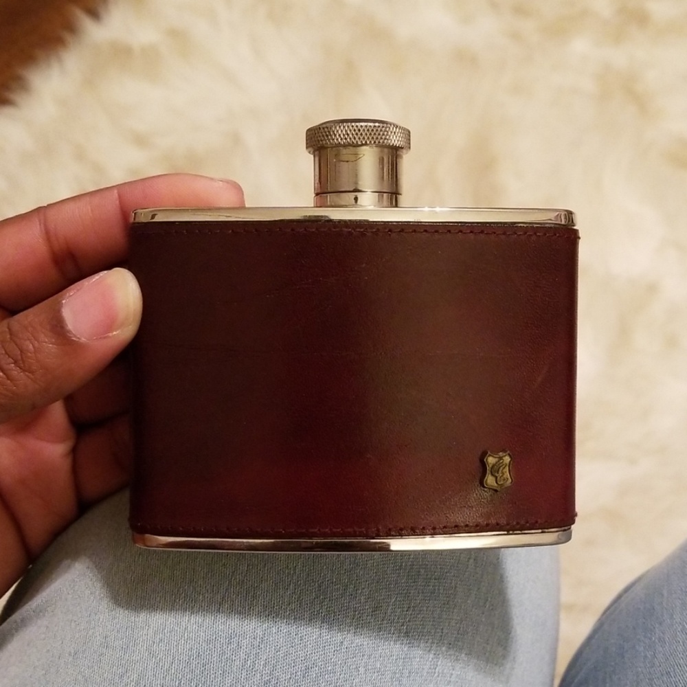 Vintage Creation Exquisit Leather Flask - Picture 2 of 8